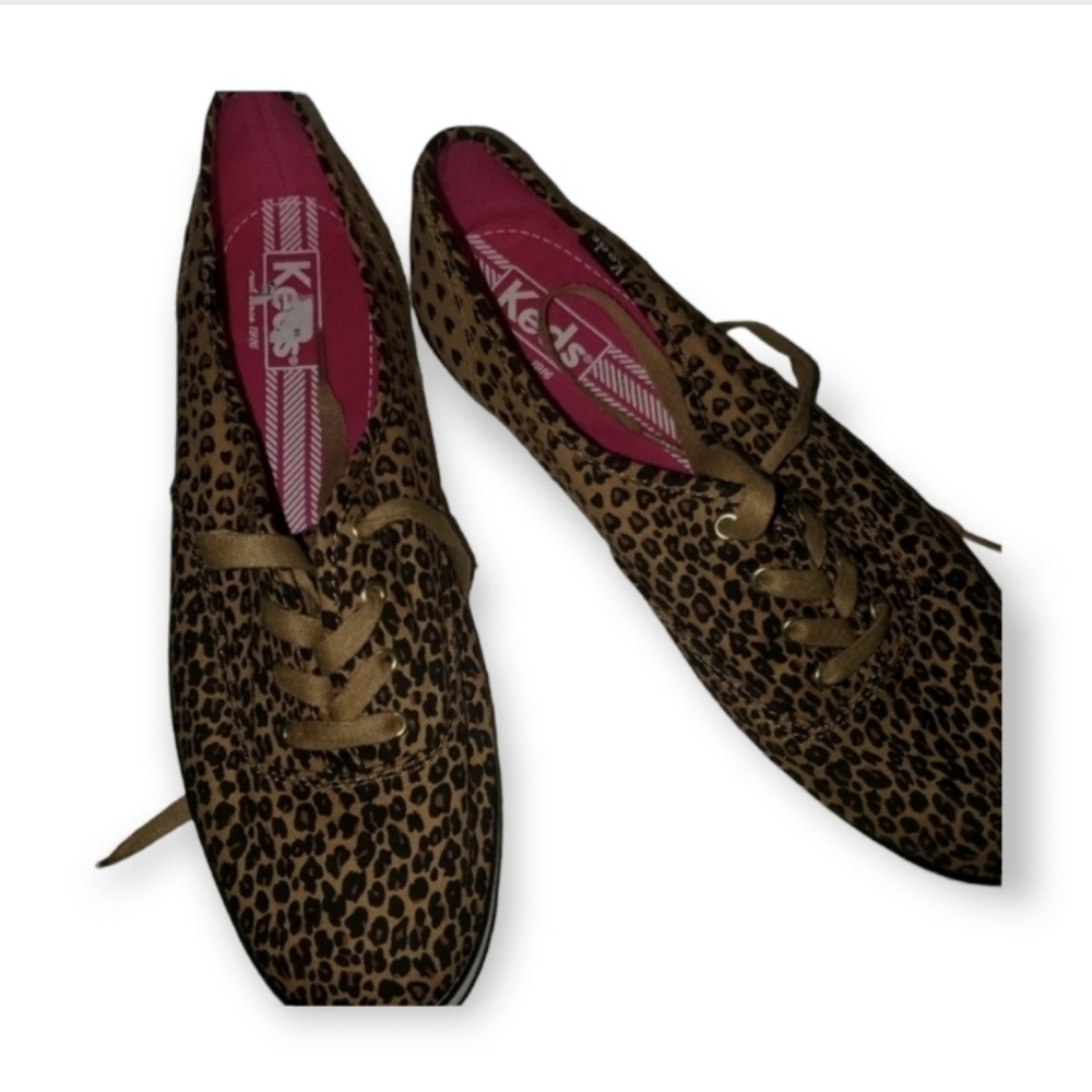 Keds Leopard Print Womens Sneakers